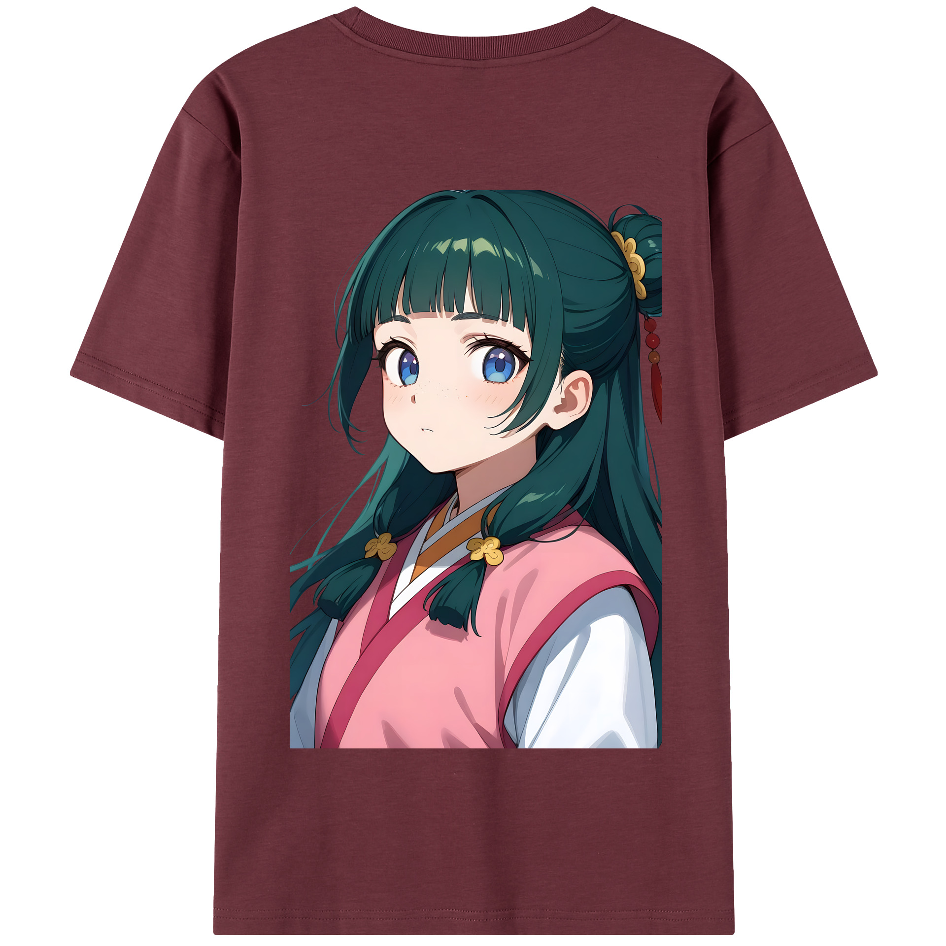（画像用） 薬屋のひとりごと The Apothecary Diaries 綿100％半袖Tシャツ（背面プリント）